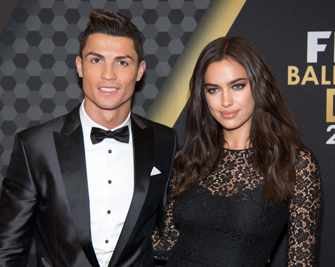 Ronaldo with Irina Shayk